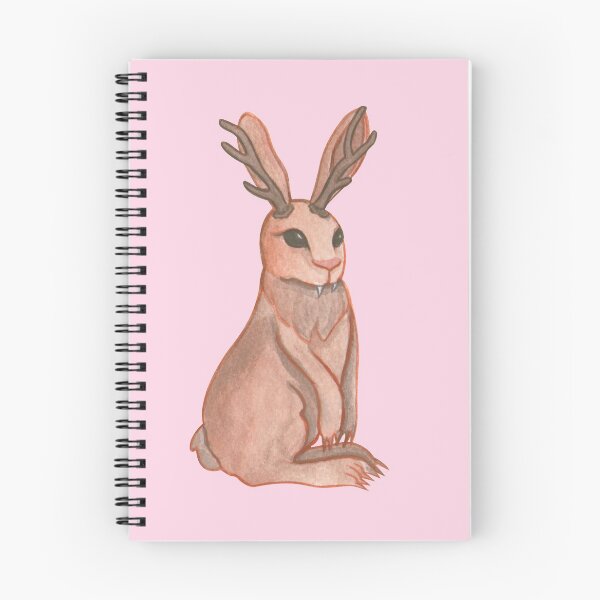 Item preview, Jackalope (pink background) designed and sold by ibyrd-7.