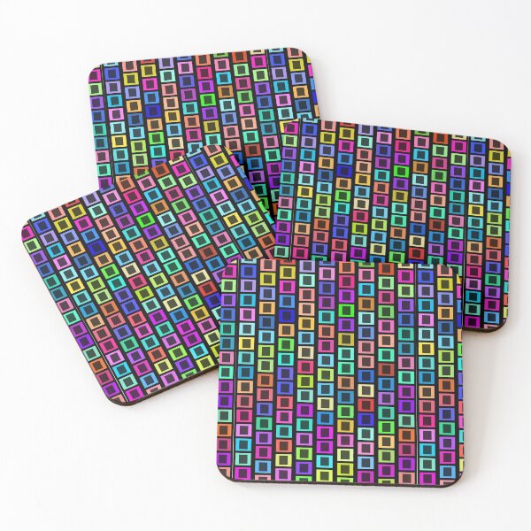 Item preview, Psychedelic square pattern designed and sold by Motivationftp.