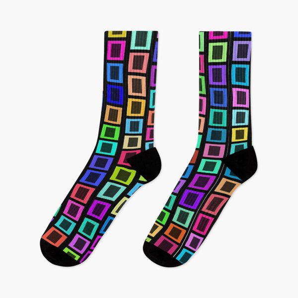Item preview, Psychedelic square pattern designed and sold by Motivationftp.
