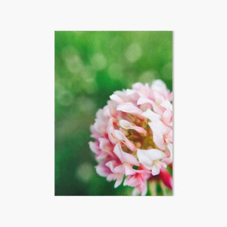 Up Close Art Board Print