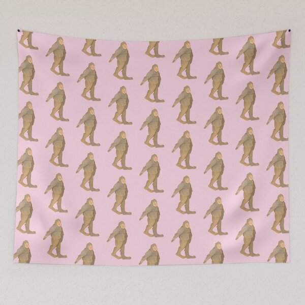 Item preview, Bigfoot (pink backround) designed and sold by ibyrd-7.