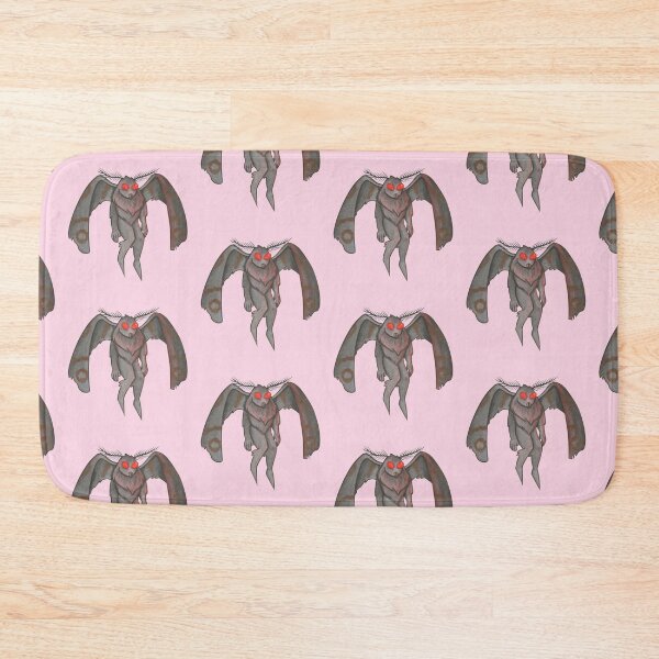 Item preview, Mothman (pink background) designed and sold by ibyrd-7.