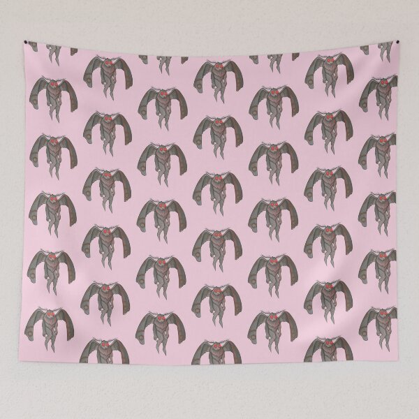 Item preview, Mothman (pink background) designed and sold by ibyrd-7.