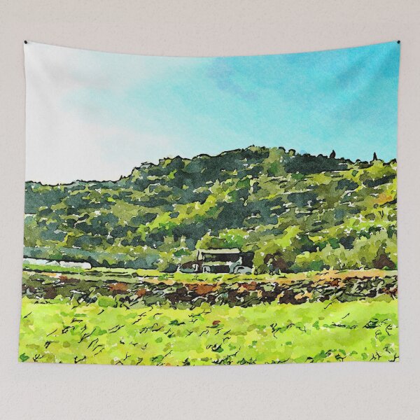 Item preview, Hortus Conclusus: field and farmhouse with hill designed and sold by Giuseppe Cocco.