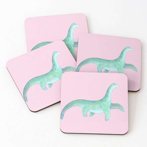 Item preview, Monster of Loch Ness , Nessie (pink background) designed and sold by ibyrd-7.