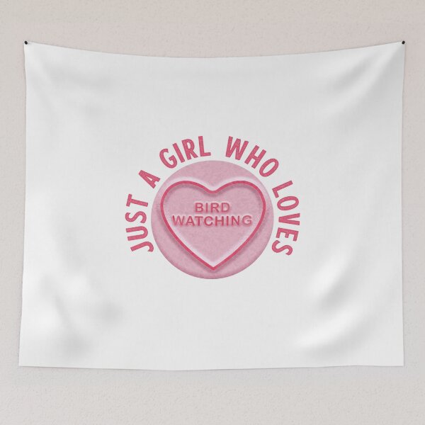 Item preview,  Just A Girl Who Loves Bird Watching designed and sold by WASABISQUID.