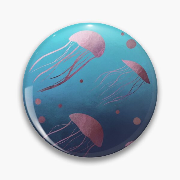 Item preview, Bubbly Jellyfish Illustrated designed and sold by Soharadraws.