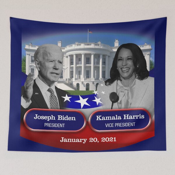 Item preview, Biden Harris 2 designed and sold by WearThePositive.