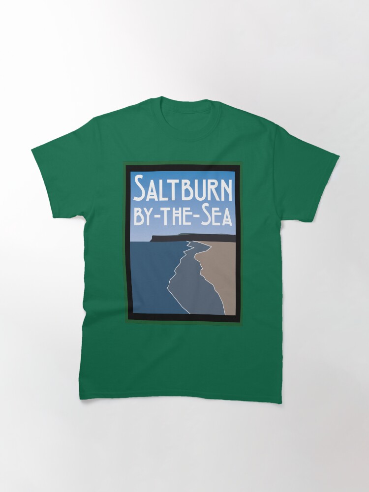 Alternate view of NDVH Saltburn Beach - Art Deco Classic T-Shirt