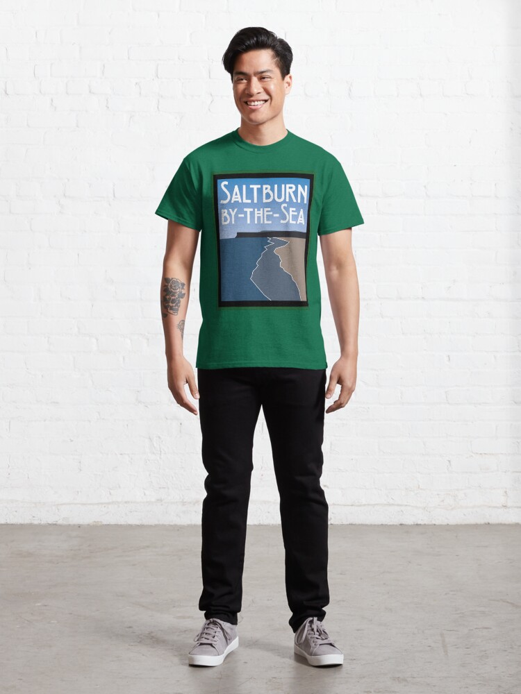 Alternate view of NDVH Saltburn Beach - Art Deco Classic T-Shirt