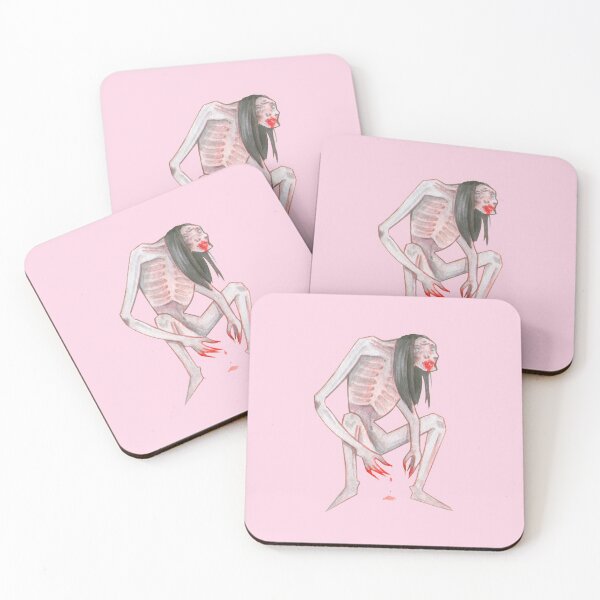 Item preview, Wendigo (pink background) designed and sold by ibyrd-7.