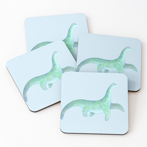 Item preview, Monster of Loch Ness , Nessie (blue background) designed and sold by ibyrd-7.
