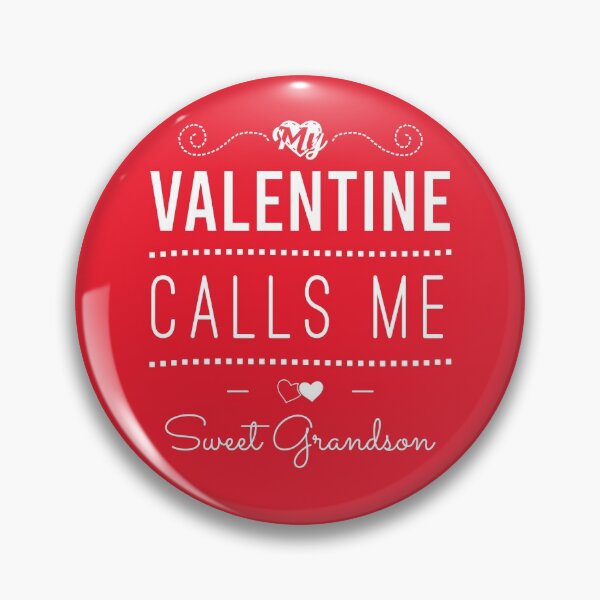 Item preview, My Valentine Calls Me Grandson Gift designed and sold by yeknow.