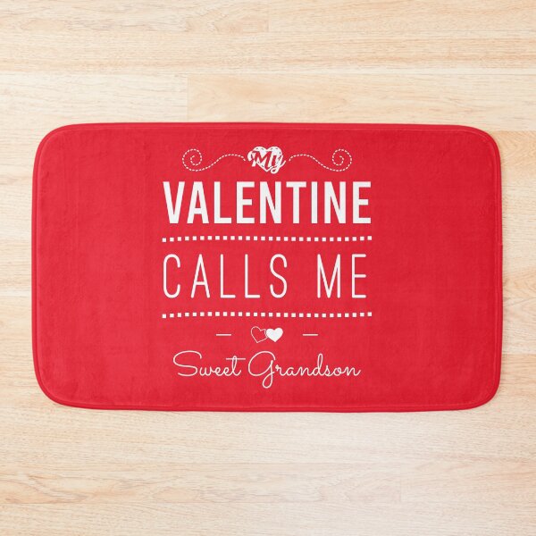 Item preview, My Valentine Calls Me Grandson Gift designed and sold by yeknow.