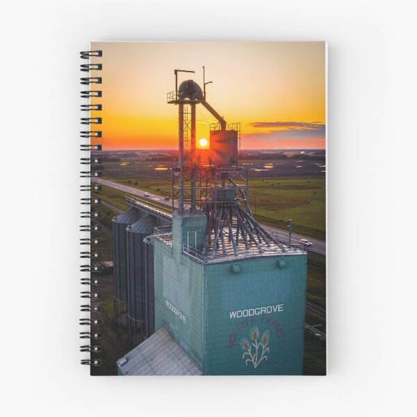 Item preview, Grain Silo at Sunset designed and sold by JDWarren.