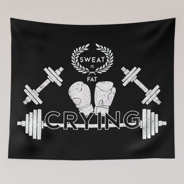 Item preview, Sweat Is Fat Crying designed and sold by Jarrod Vandenberg.
