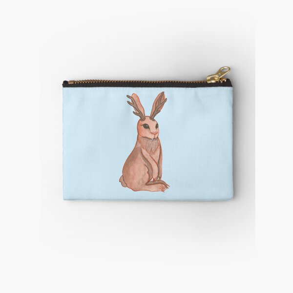 Item preview, Jackalope (blue background) designed and sold by ibyrd-7.
