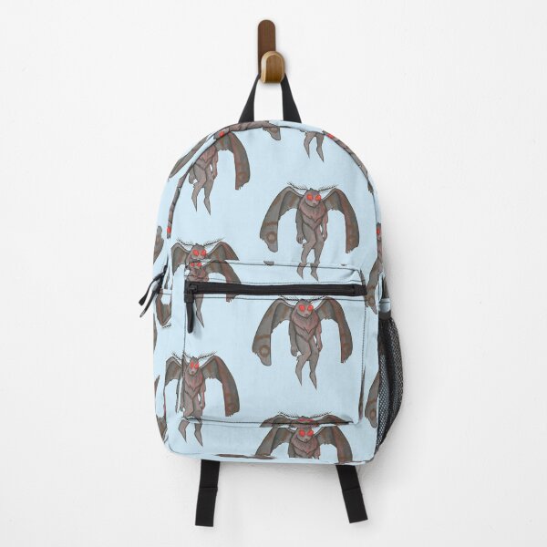 Item preview, Mothman (blue background) designed and sold by ibyrd-7.