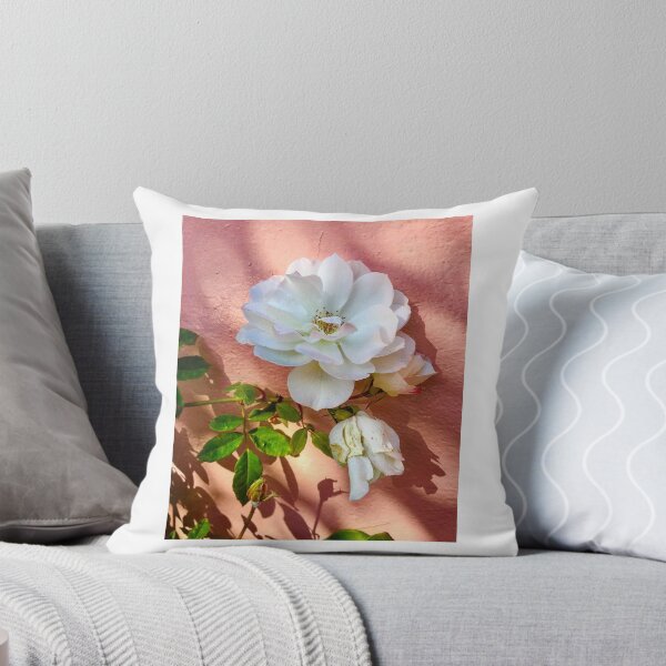 Item preview, Garden Rose on Pink Wall designed and sold by MelodiRose.