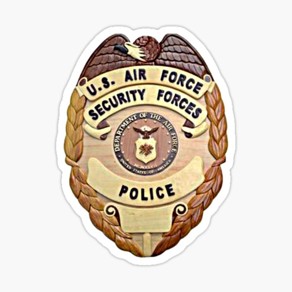 Security Enforcement Officer Vinyl Decal Sticker Security Officer Guard  Badge