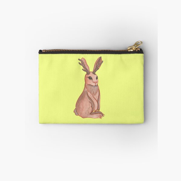 Item preview, Jackalope (yellow background) designed and sold by ibyrd-7.