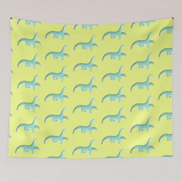 Item preview, Monster of Loch Ness , Nessie ( yellow background) designed and sold by ibyrd-7.