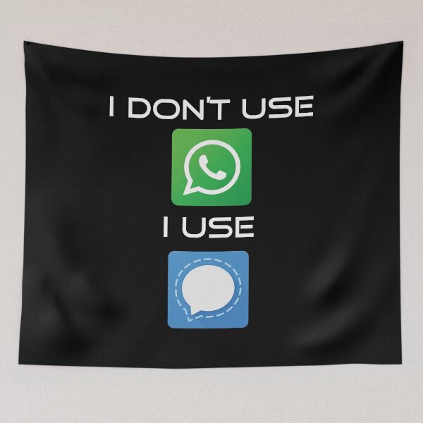 Item preview, I don't use WhatsApp i use Signal designed and sold by Imadesigner.