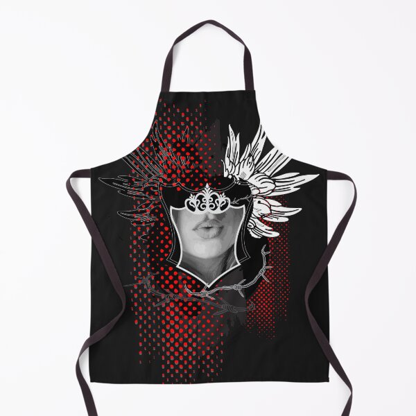 Item preview, Fatal lips / Femme Fatale Trash polka designed and sold by Sima Sirus.
