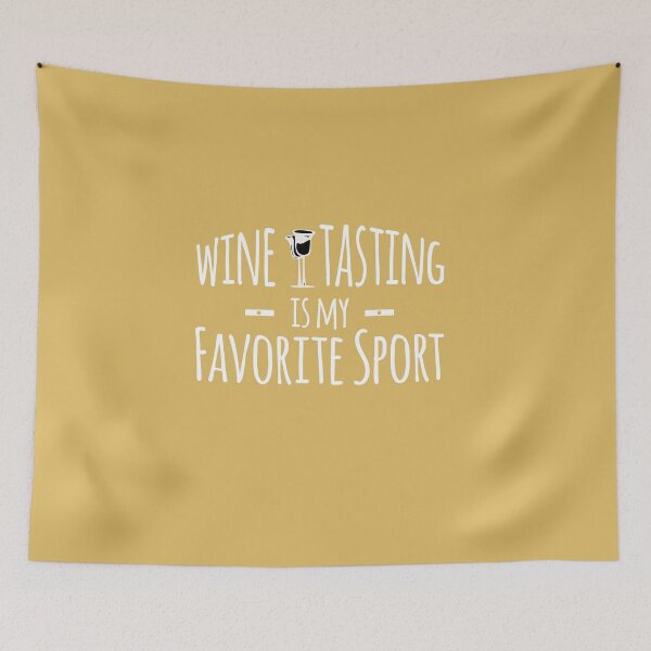 Item preview, Wine Tasting Is My Favorite Sport designed and sold by faudeltn.