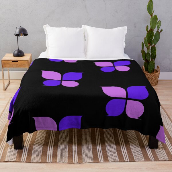 Aperçu de l'œuvre Collection d'émojis papillon violet 2 créée et vendue par kyds.