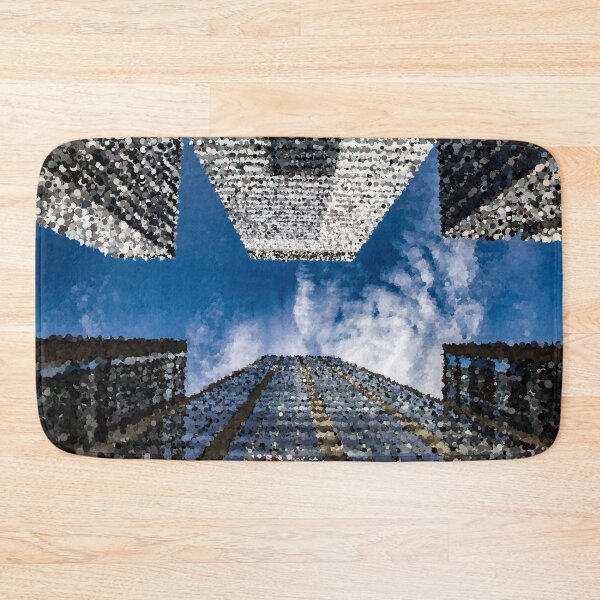 Item preview, Looking Up at the New York Skyline designed and sold by MathenaArt.