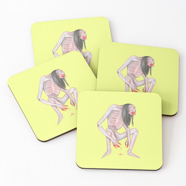 Item preview, Wendigo (yellow background) designed and sold by ibyrd-7.