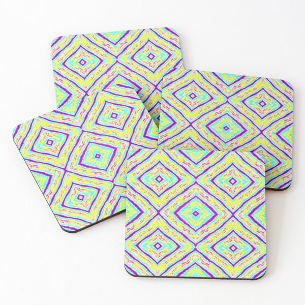 Item preview, Geometric Colourful Psychedelic ripple pattern designed and sold by Arcane  Adorable.