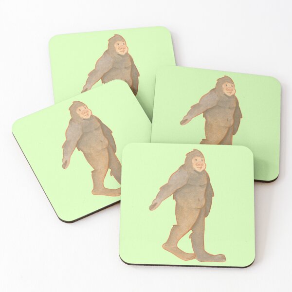 Item preview, Bigfoot (green backround) designed and sold by ibyrd-7.
