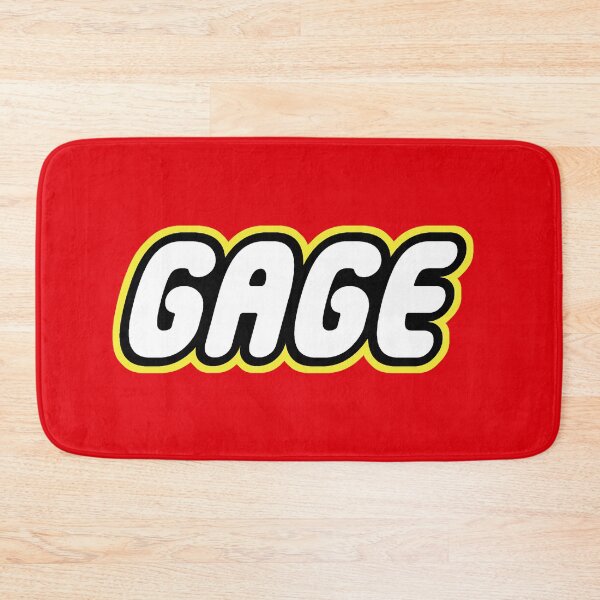 Item preview, Gage Name Gift Funny Bricks Childhood Retro Toy For Gage designed and sold by Urosek.