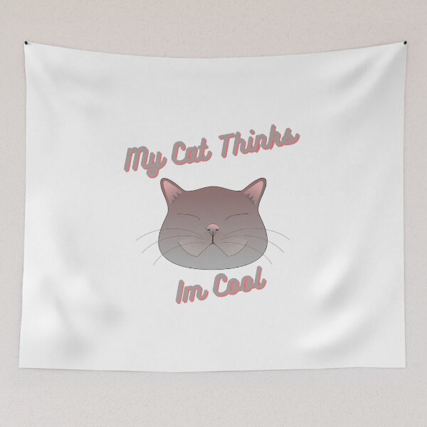 Item preview, my cat thinks i m cool  designed and sold by Tawfiktyson.
