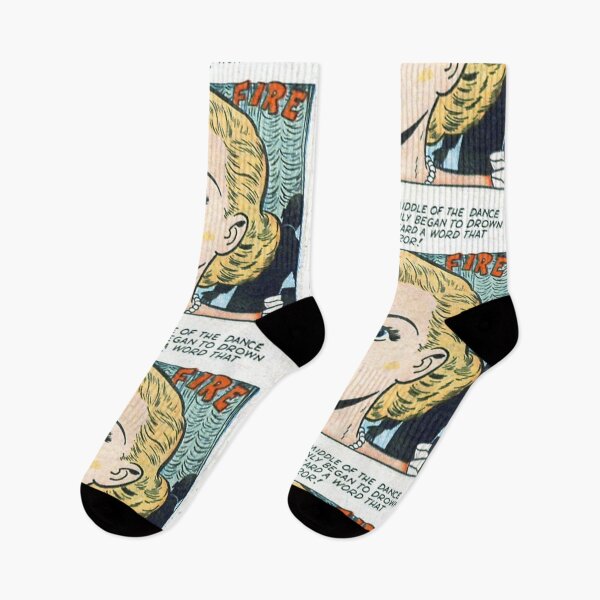 Item preview, Screams On The Dance Floor Vintage Comic Print designed and sold by LittleIconShop.