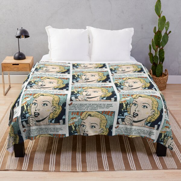 Item preview, Screams On The Dance Floor Vintage Comic Print designed and sold by LittleIconShop.