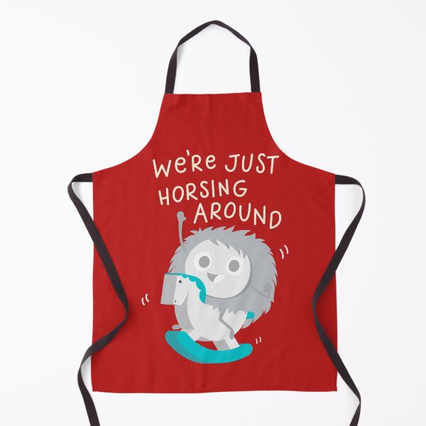 Item preview, WE'RE JUST HORSING AROUND designed and sold by PureGeometry.