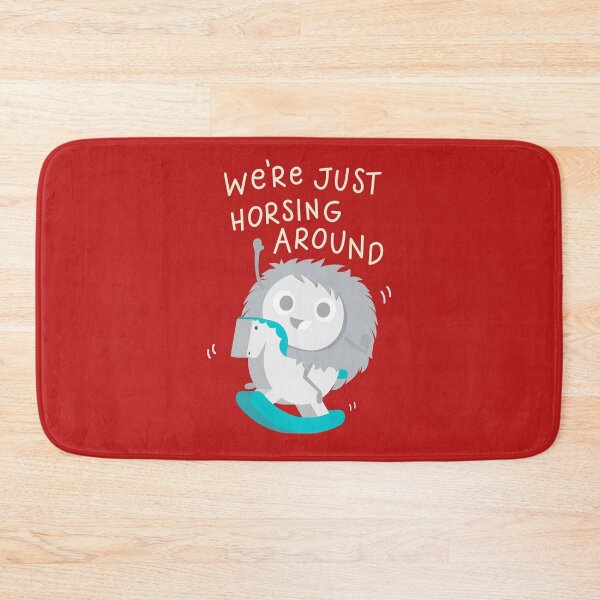 Item preview, WE'RE JUST HORSING AROUND designed and sold by PureGeometry.