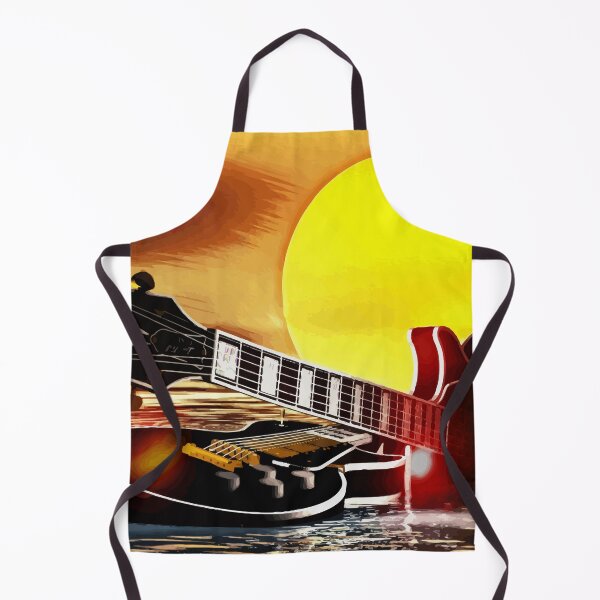 Item preview, Guitars in the starlight in the moonlight designed and sold by harietteh.