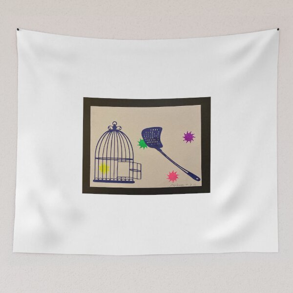Item preview, Swatting the Coronavirus designed and sold by Artist Gary Springer.