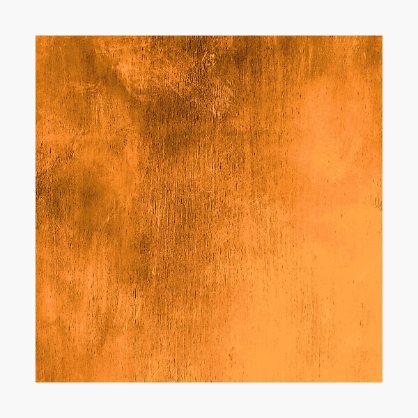 Item preview, Wood print in apricot color designed and sold by fowons.