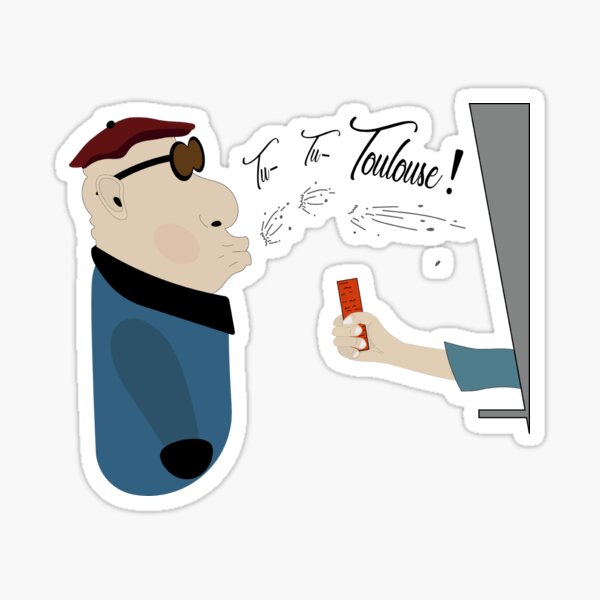 Toulouse Sticker