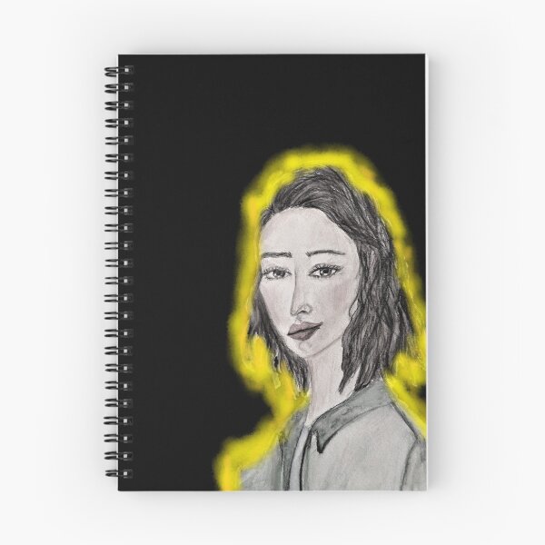 Item preview, BW PORTRAIT, YELLOW GLOW designed and sold by IvanaKada.