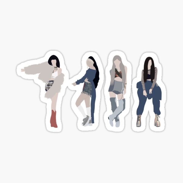 Black Pink How You Like That Stickers | Redbubble