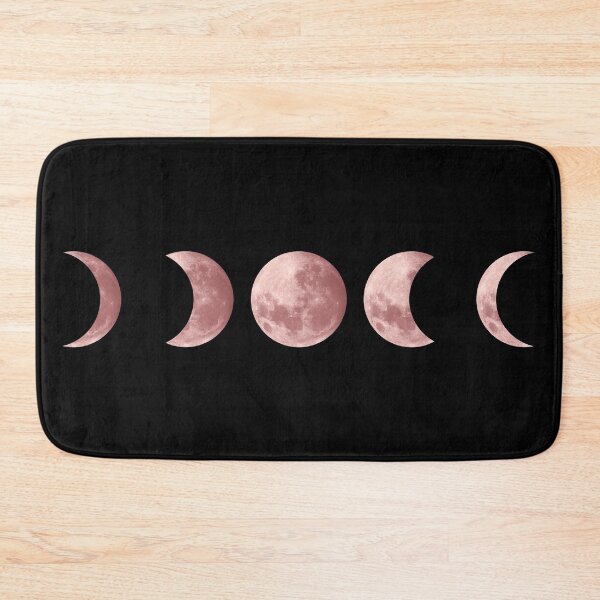 Item preview, Rose golden coloured moon phases designed and sold by felinefeelings.