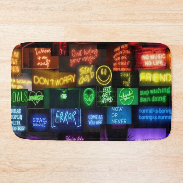 Item preview, Neon sign collage designed and sold by Als10806.