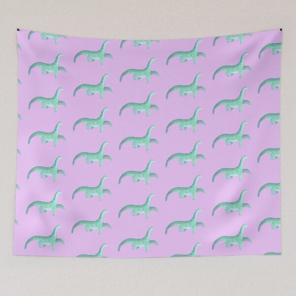 Item preview, Monster of Loch Ness , Nessie (lilac background) designed and sold by ibyrd-7.