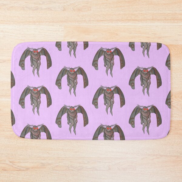 Item preview, Mothman (lilac background) designed and sold by ibyrd-7.